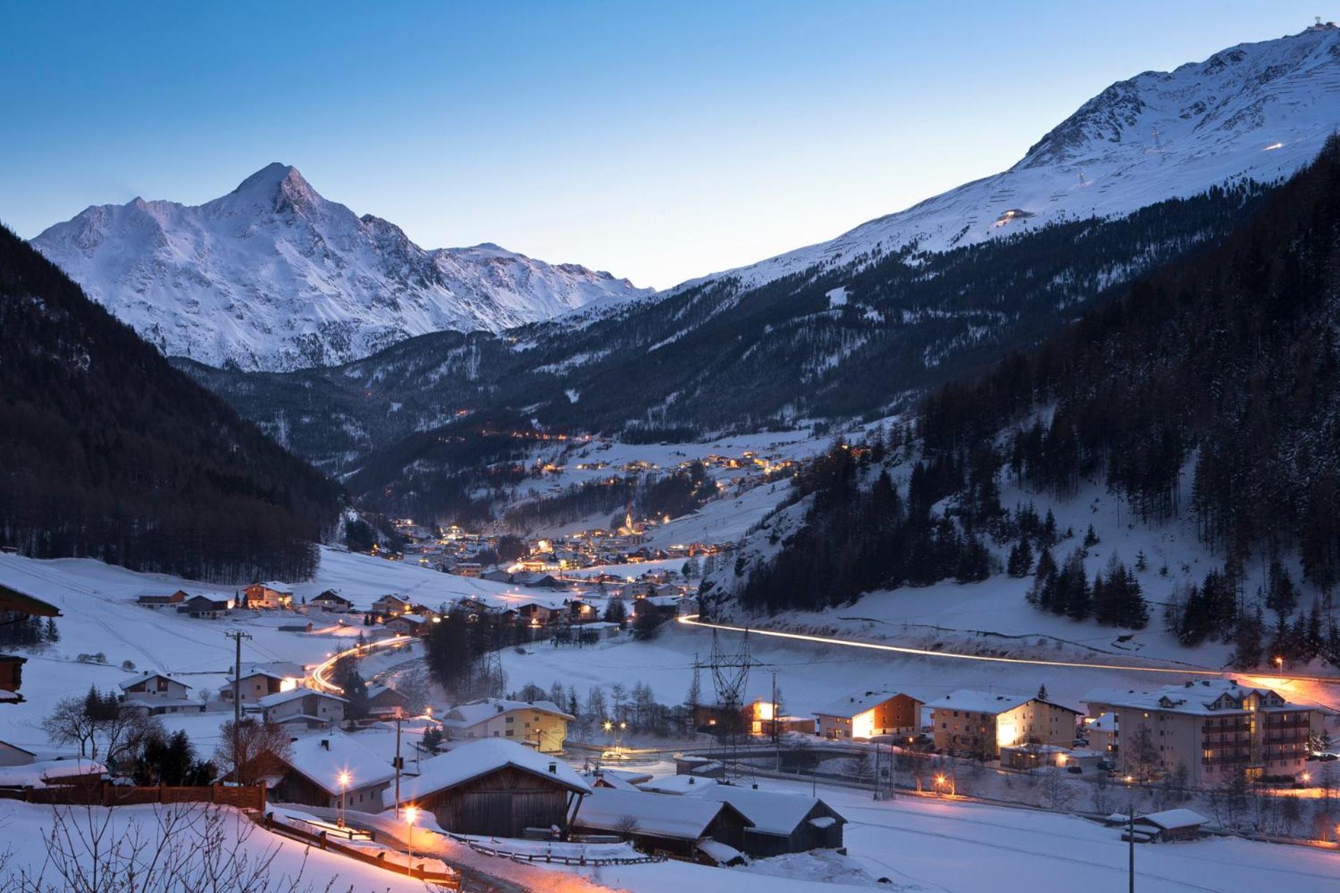 Apart Gletscherblick Solden Bagian luar foto